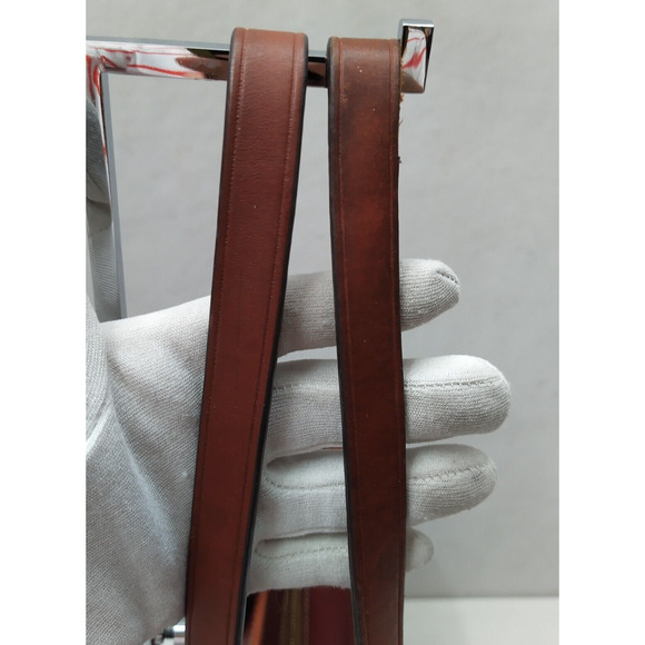 Dooney & Bourke Red Pebbled Leather Double Handles Zipper Tote Bag - Picture 7 of 16